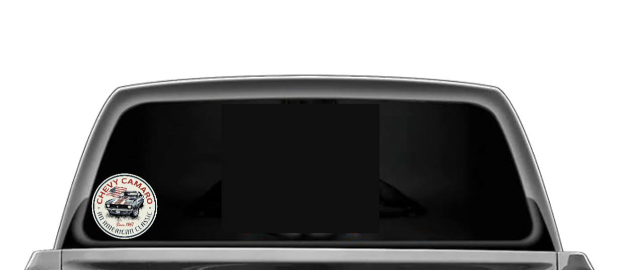 Car Classics "Camaro" – 4" Handcrafted Vinyl Decal Cooler Vehicle Laptop Tumbler