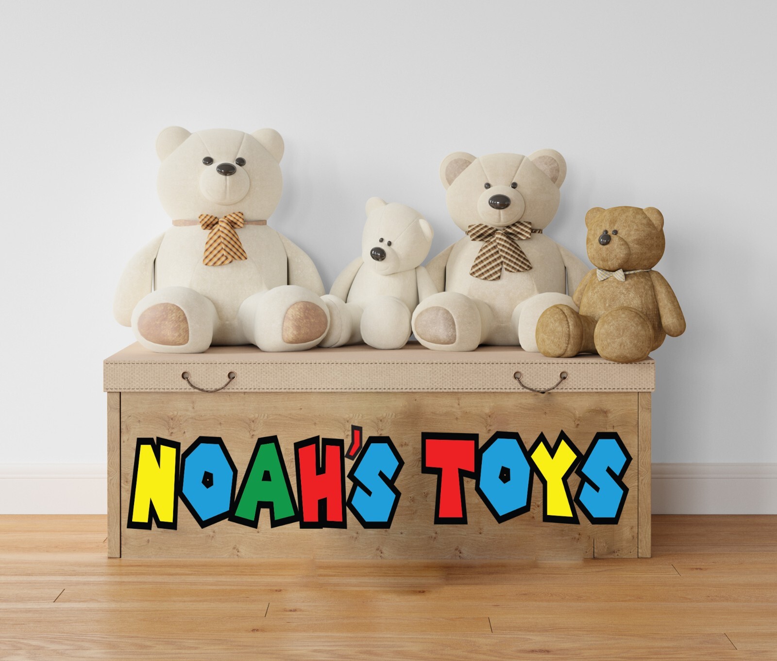 Custom Name Wall Decal – Personalized Name Wall Sticker – Mario Wall Sticker