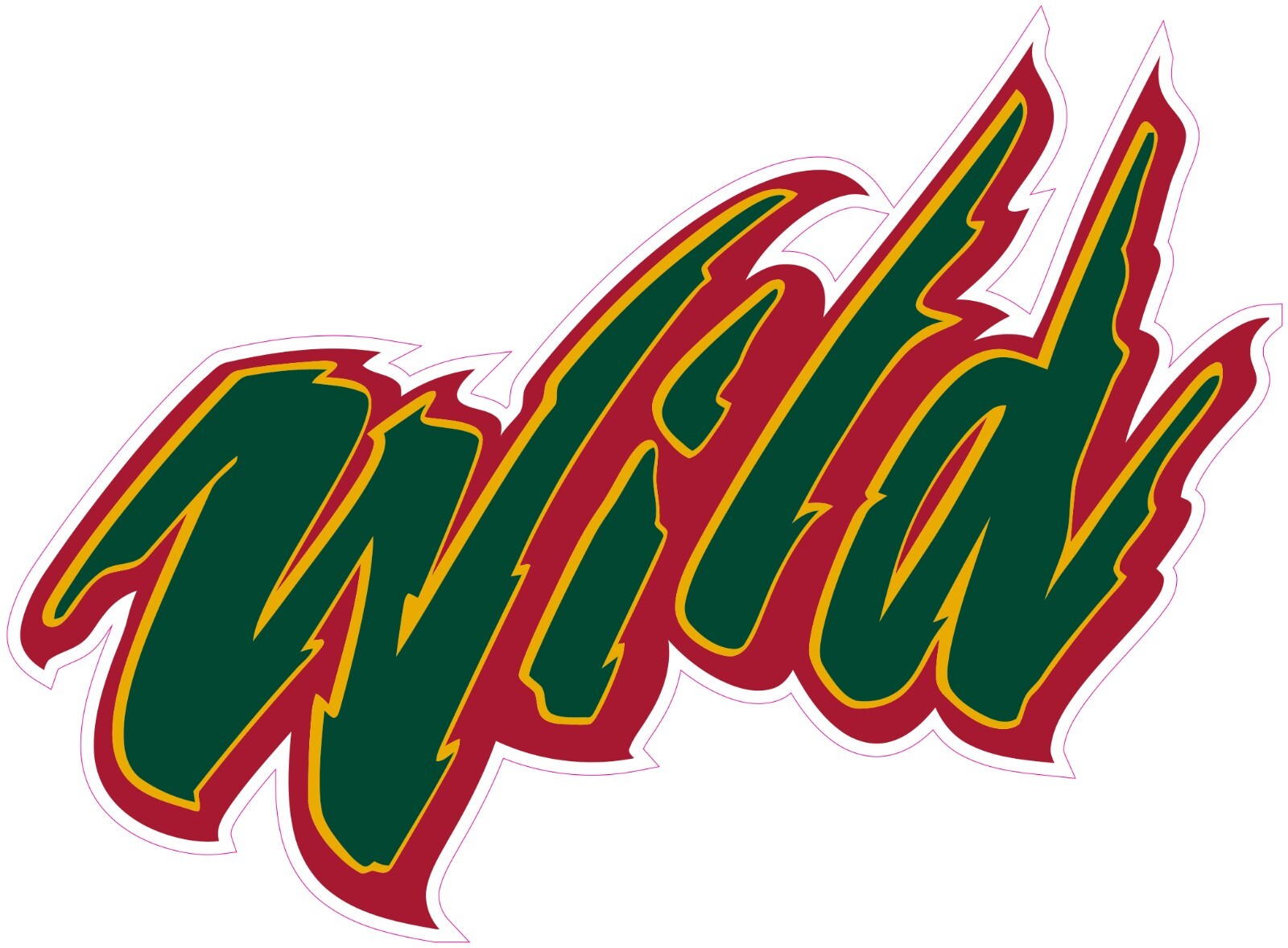 Minnesota Wild Hockey Vinyl Decal Sticker Car Truck Bumper Laptop Tumbler Mug