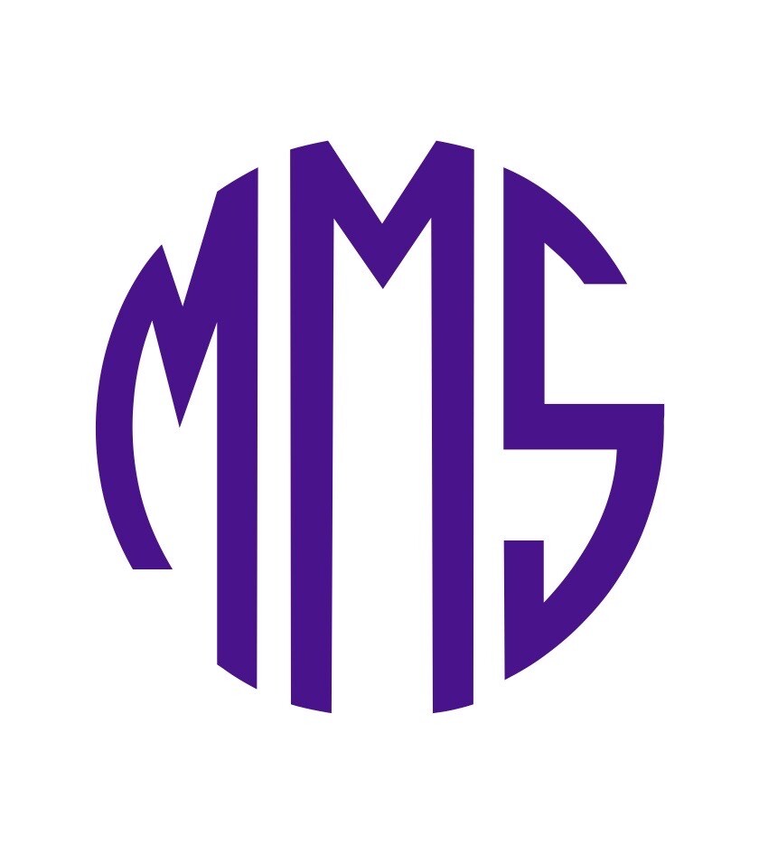 Custom Monogram Decal With – Oracal 651 Permanent Vinyl – Decor Home Many Sizes