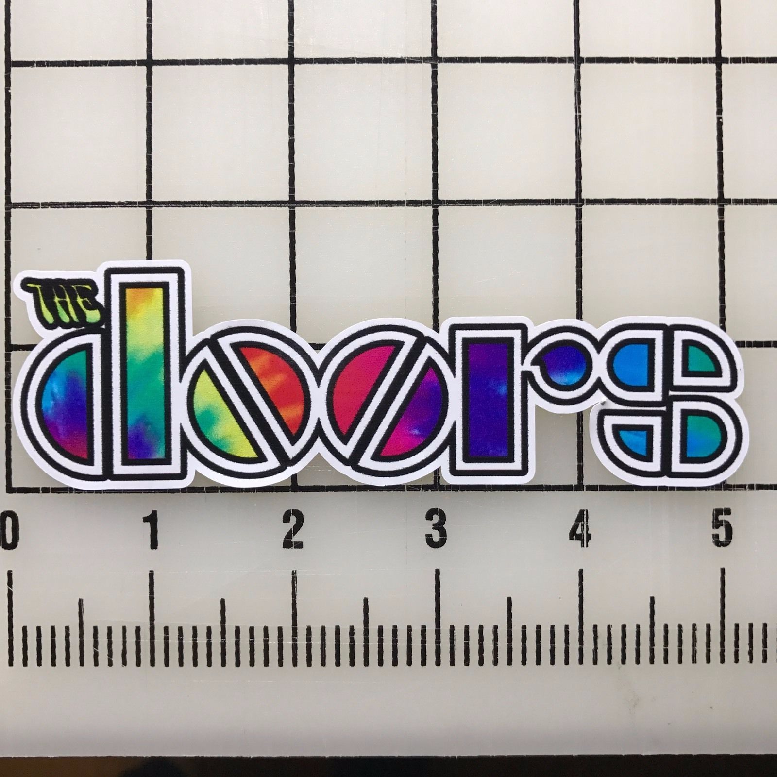 The Doors 5" Wide Multi-Color Vinyl Decal Sticker – BOGO