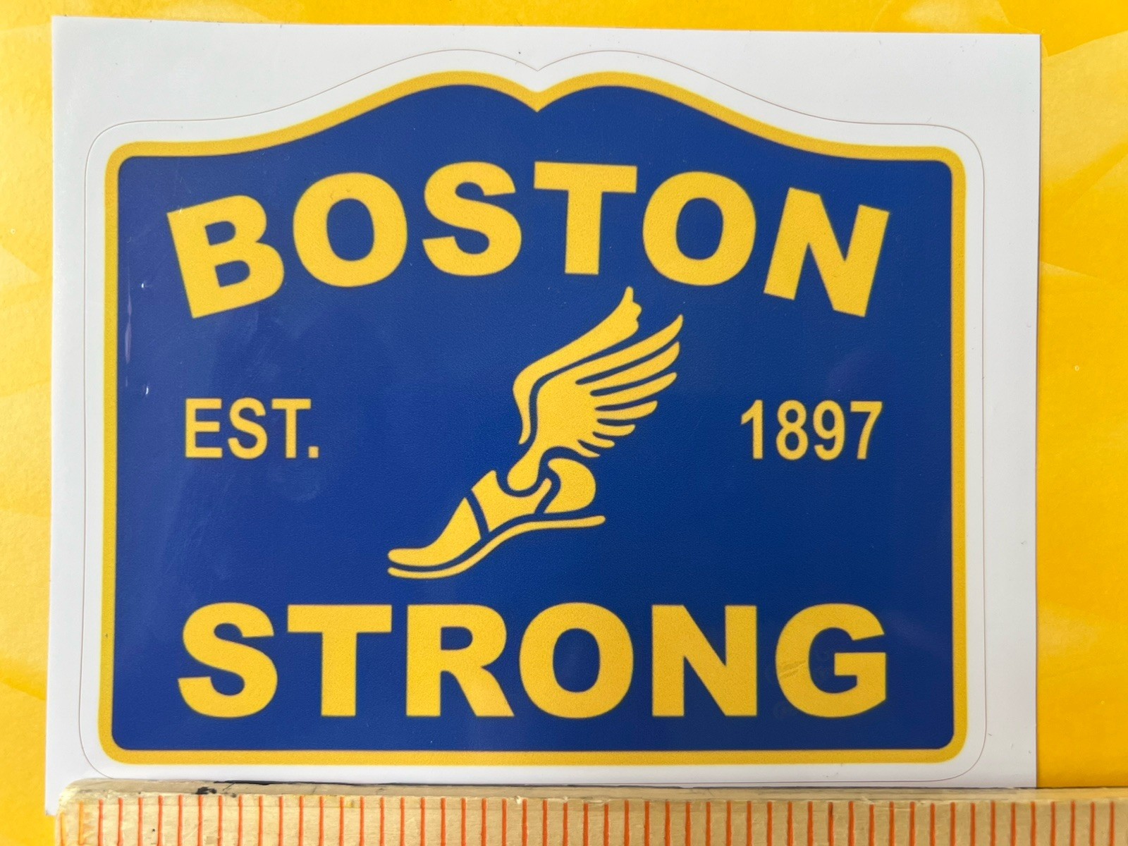 Boston Marathon Decal
