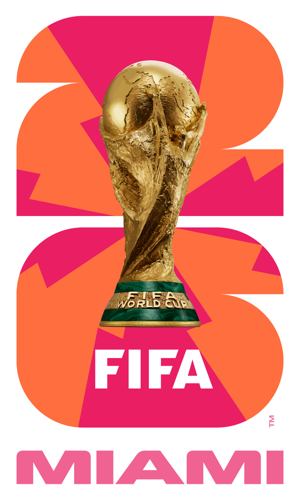 FIFA World Cup, Miami Vinyl Die Cut Sticker