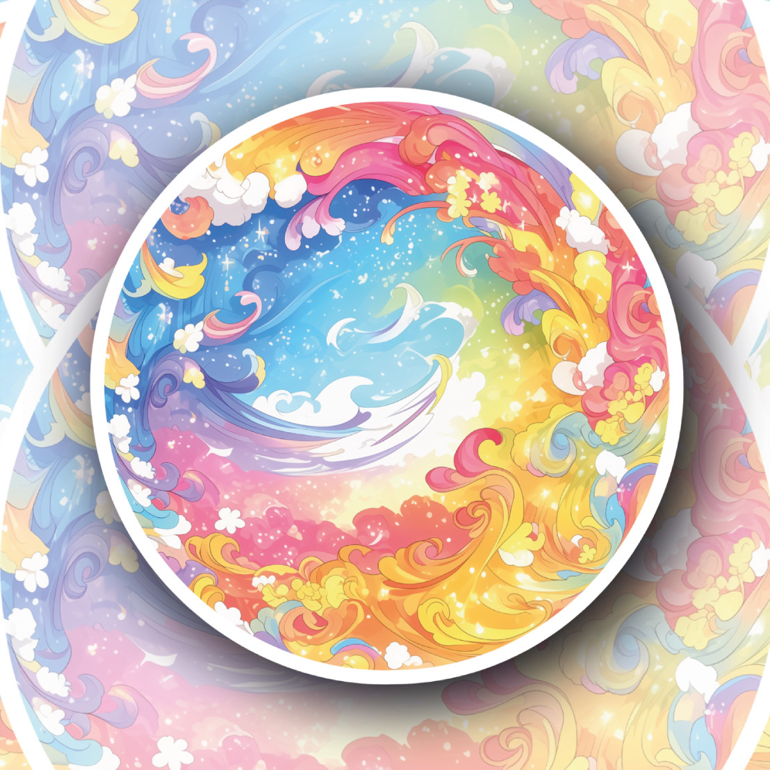 Laminated decal/sticker–UV & Water resistant for in/outdoor use