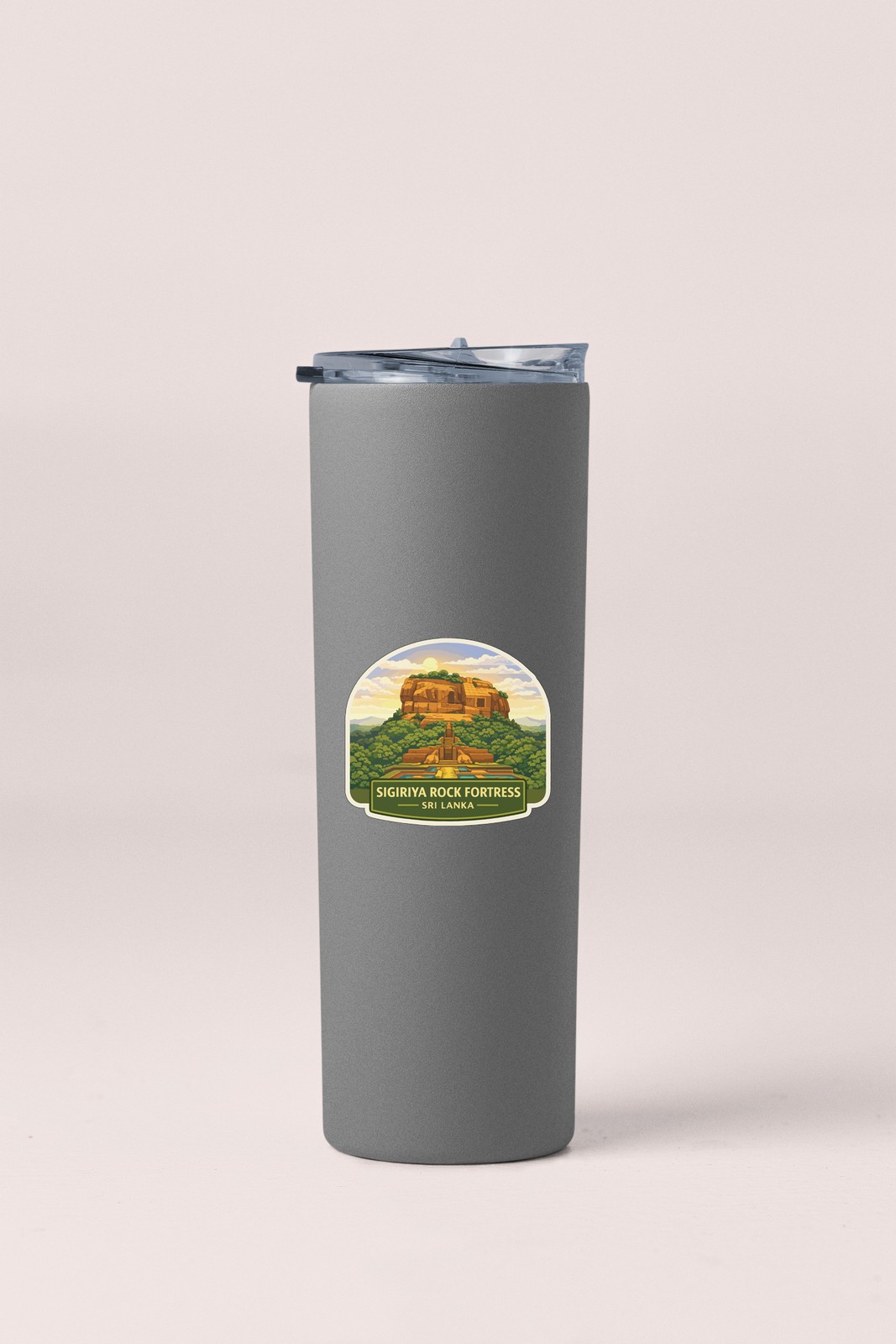Sigiriya Rock Fortress site Sri Lanka Sticker Decal Vinyl Die-Cut World Heritage