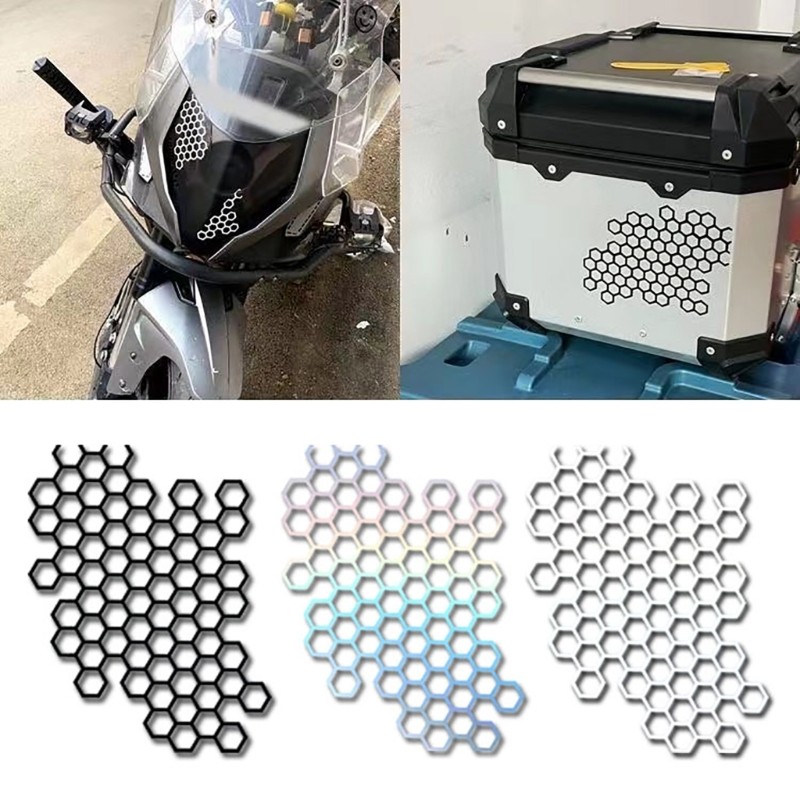 Honeycomb Style Sticker For Universal Car Body Decors Car Side Stickers PVC