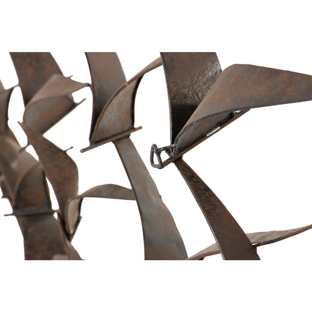 Flight Birds Metal Wall Modern Abstract Contemporary Home Decor Art Sculpture