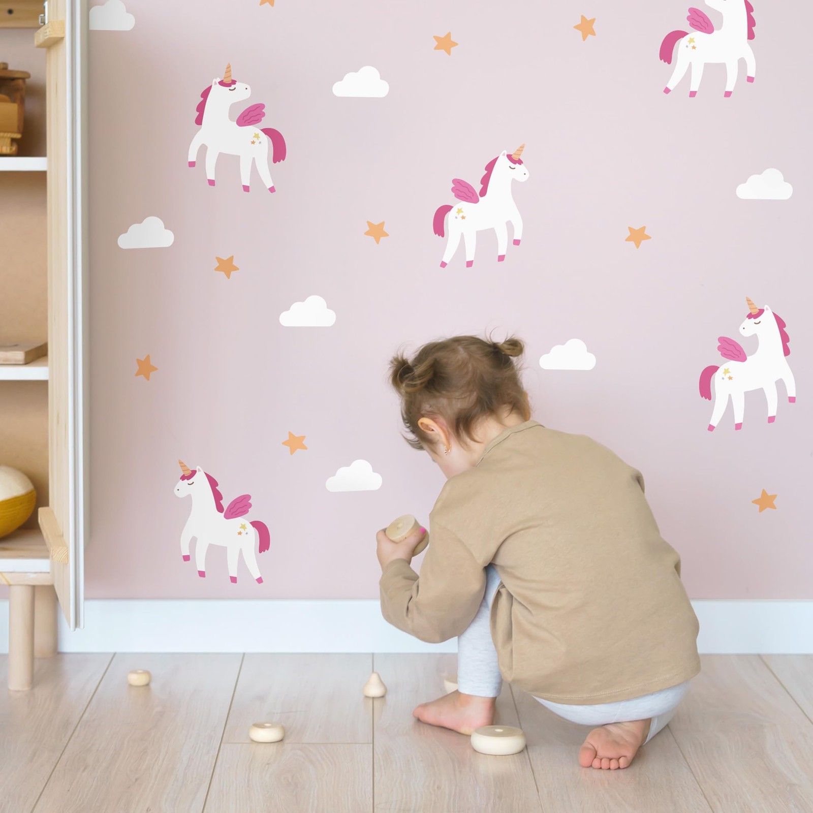 – Alicorn – Easy-to-Apply & Removable Wall Stickers: Transform Your Toddlers …