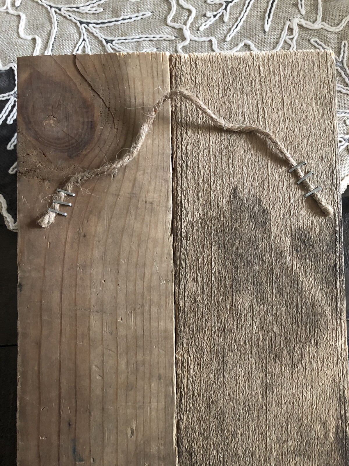 PALLET WOOD Key Holder Picture Frame