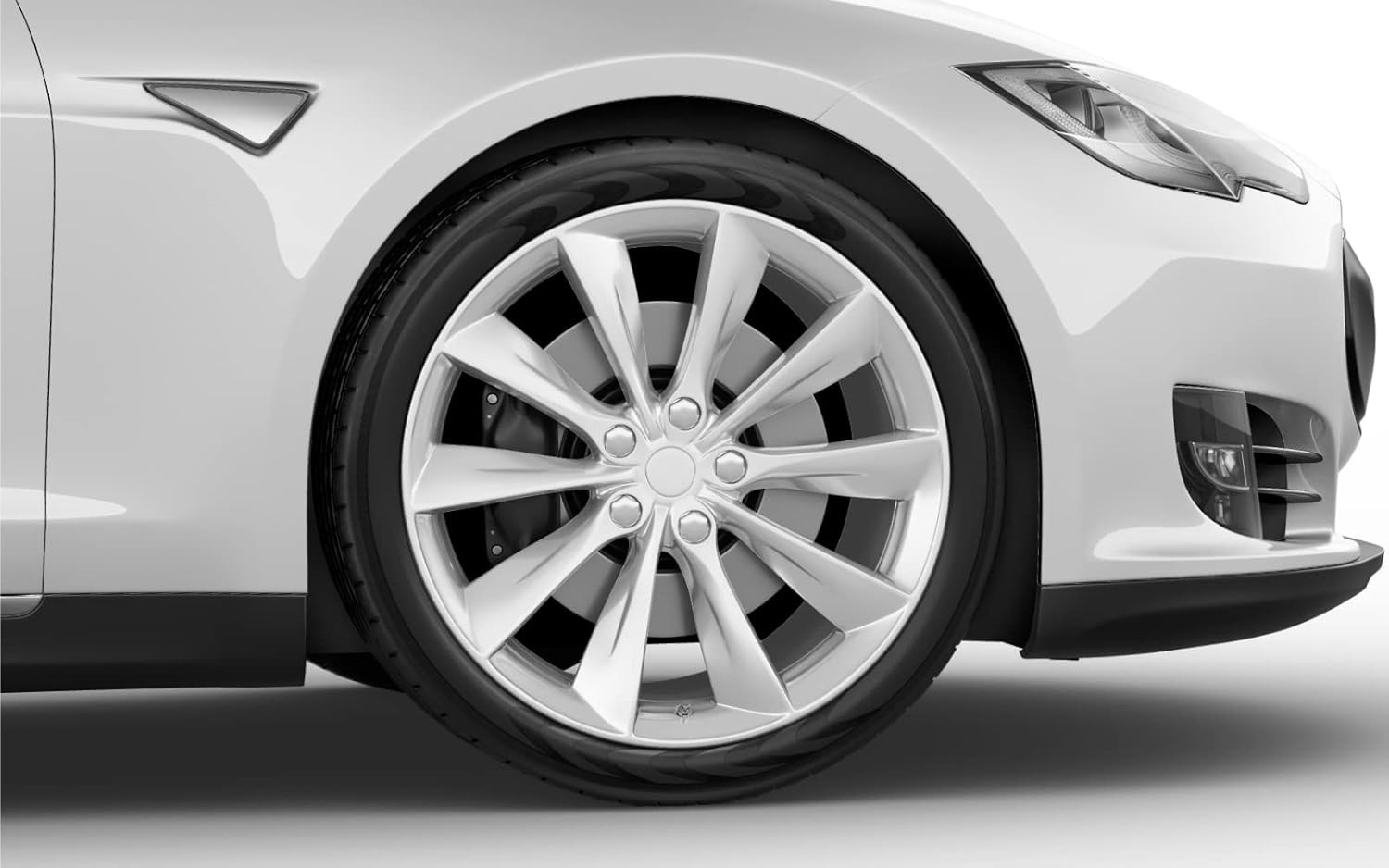 Auto Rim Air-Release Adhesive Vinyl Wrap 24 Inch X 30 Inch 4 Sheet Pack (Gloss W
