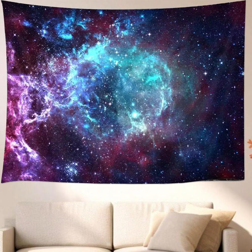 For Room Decor Space Photography Background Polyester Wall Decor Easy Care