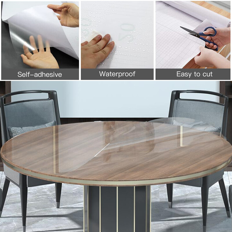 Anti-scratch Heat Resistant Furniture Stickers Desktop Oil-proof Protective Film