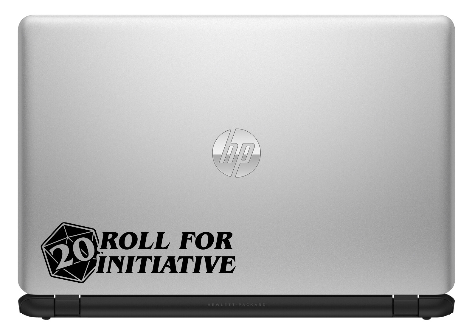 Roll For Initiative Vinyl Sticker Decal D20 RPG TTRPG D&D Gaming