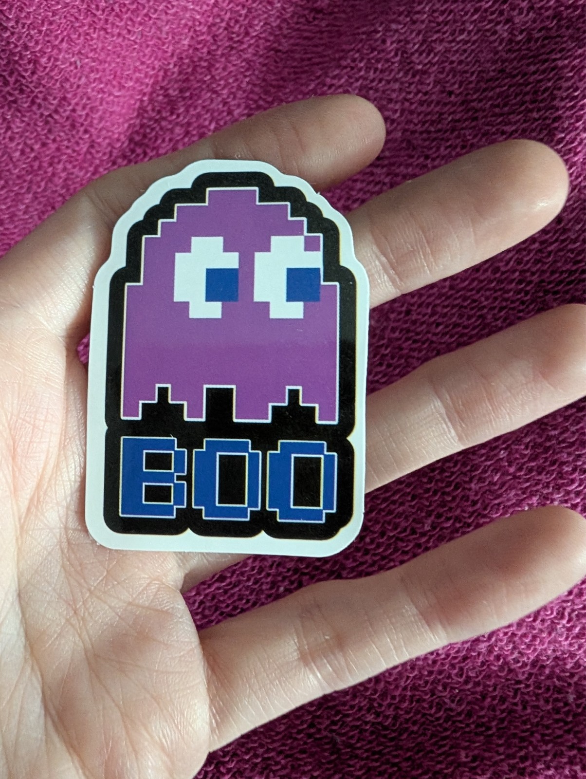 Pac-Man Sticker – Retro Arcade, Video Game, Blinky, Ghost, Pinky, Clyde