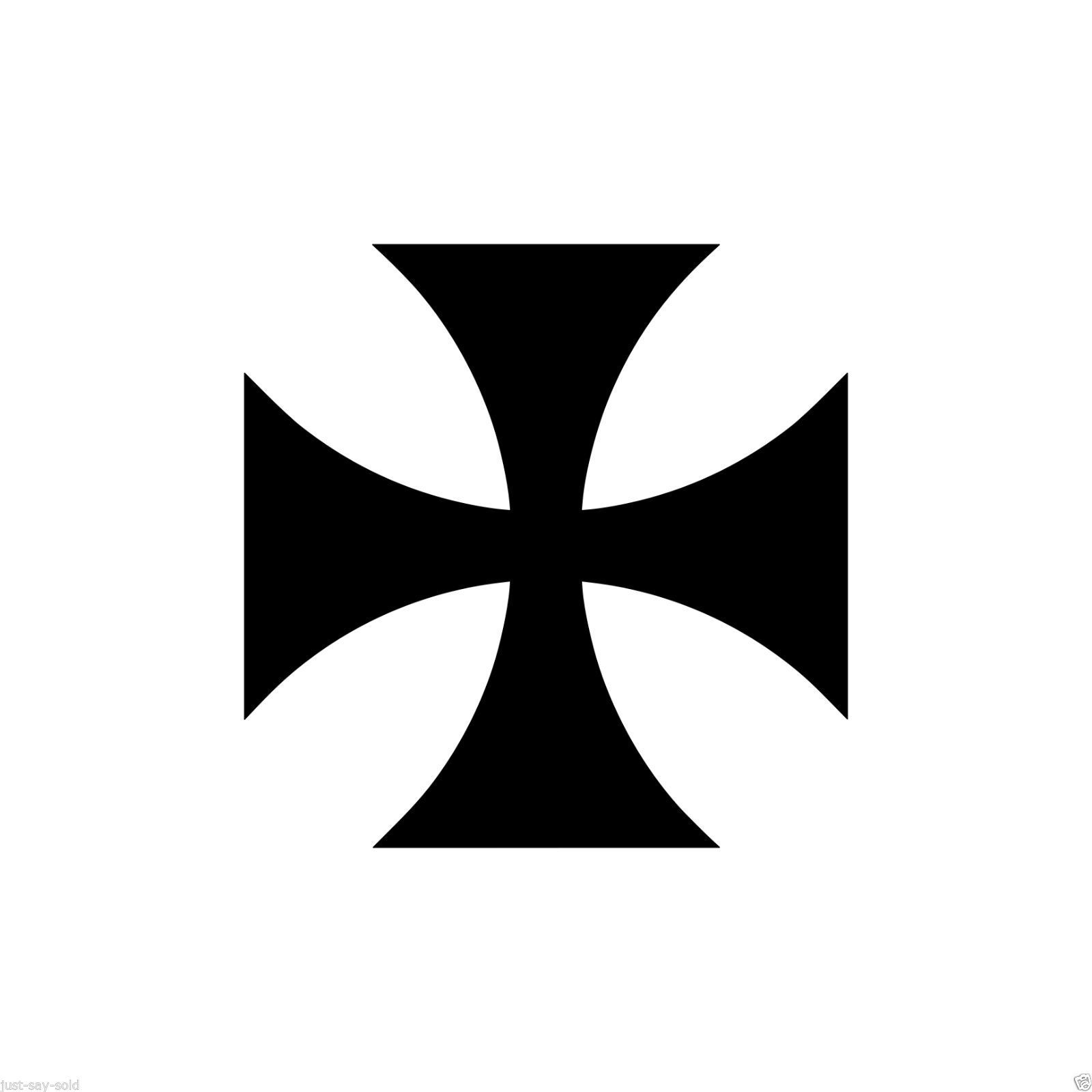 German Iron Cross Vinyl Decal Set of 7 -Military Reporduction – Select Color