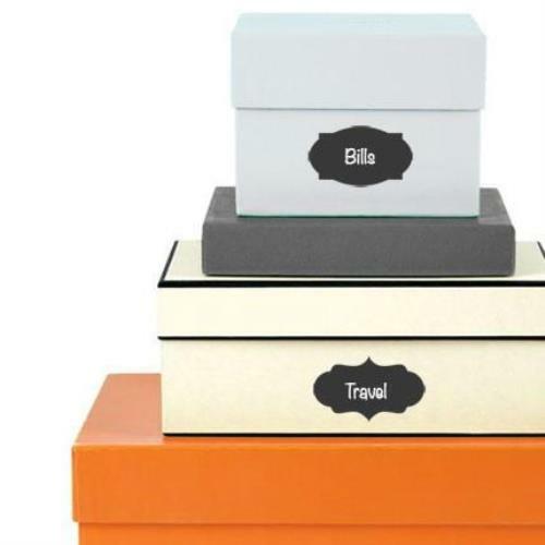 Chalkboard Labels Bundle, 40 Premium Stickers + (1) Chalk ink Marker Included