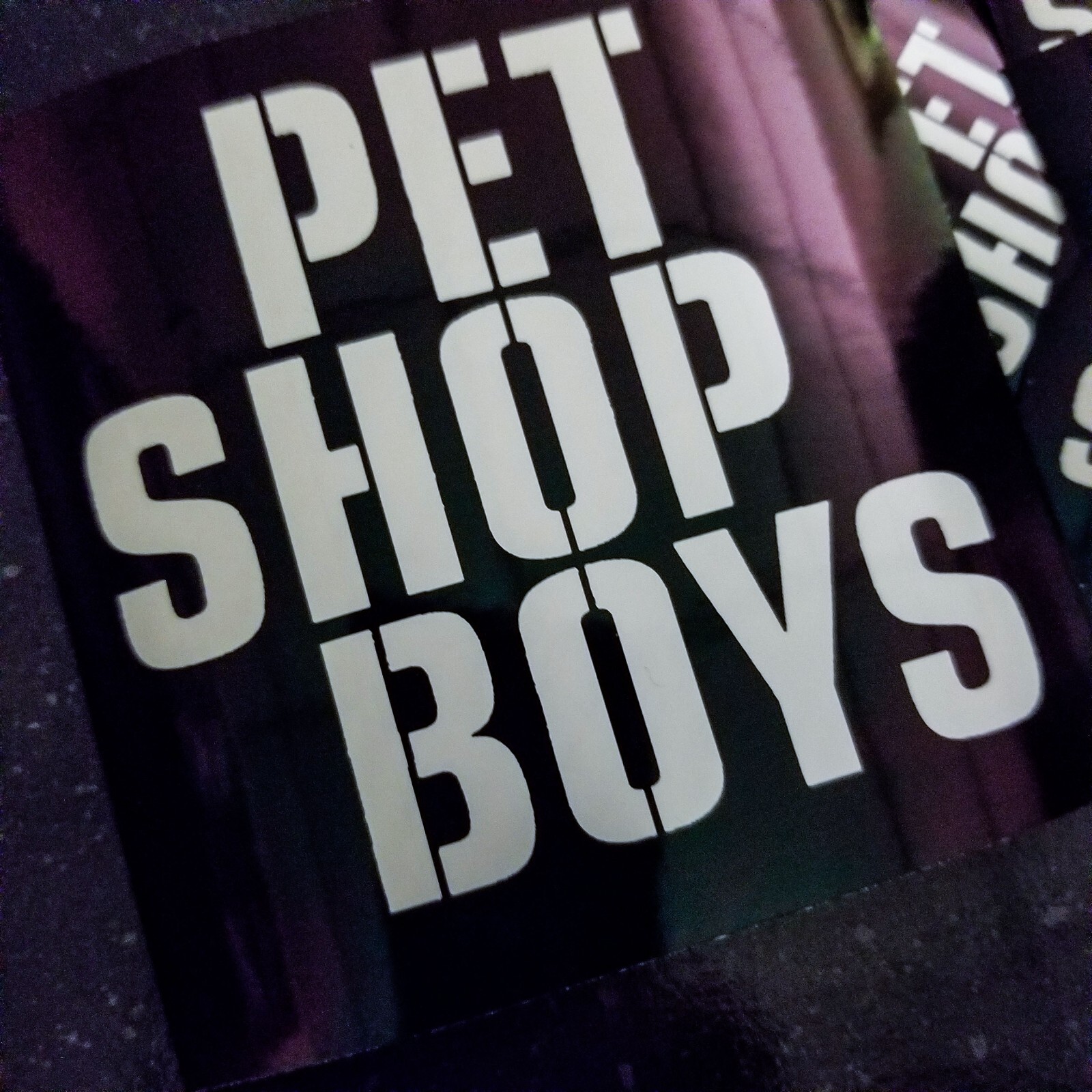 🦇 Pet Shop Boys 4 x 4" Waterproof Vinyl Sticker [💪 HQ Durability] Erasure Goth