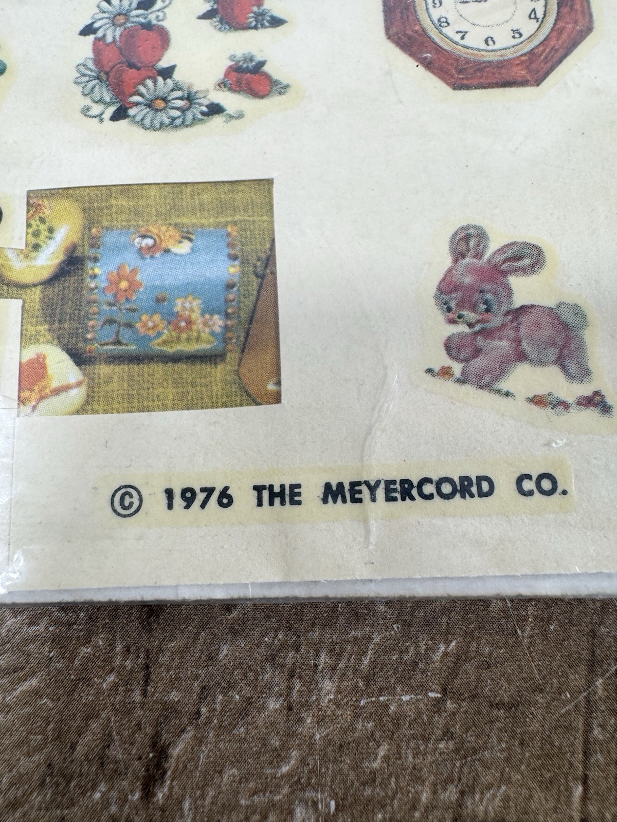 Vintage 1976-77 Meyercord Co. Decal Stickers – 2 Asst packages – A few missing