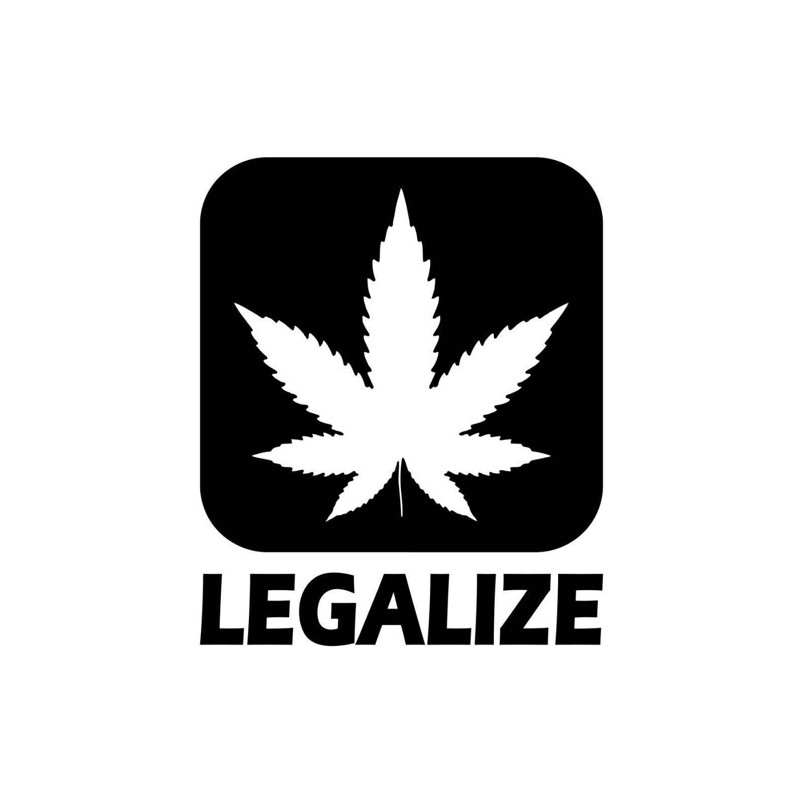 LEGALIZE Vinyl Decal – Marijuana Oil Pot Cannabis Hemp Weed – Die Cut Sticker