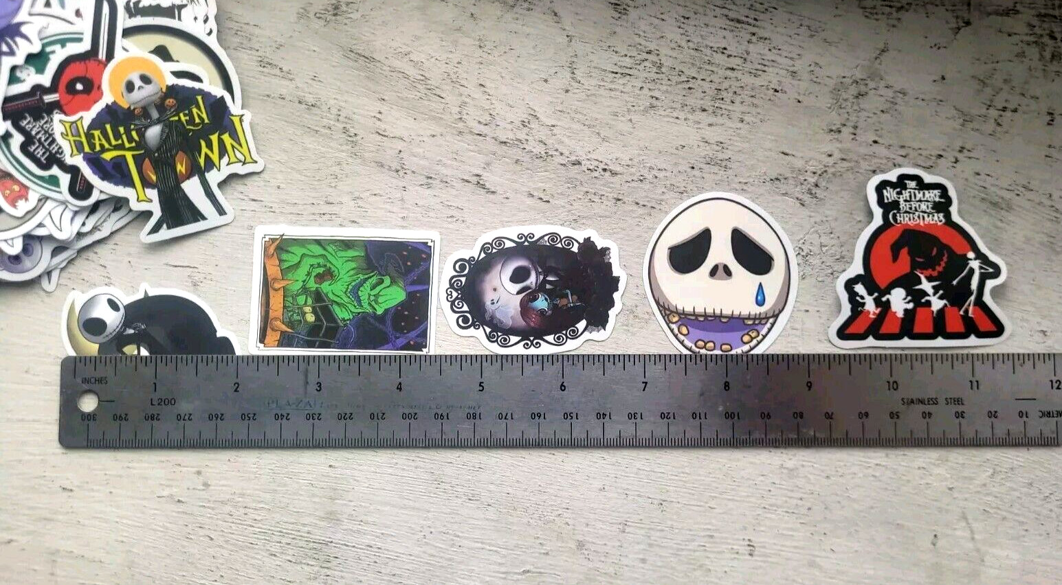 Nightmare Before Christmas Sticker Mystery Pack Random Sticker Lot Of 10 Pcs
