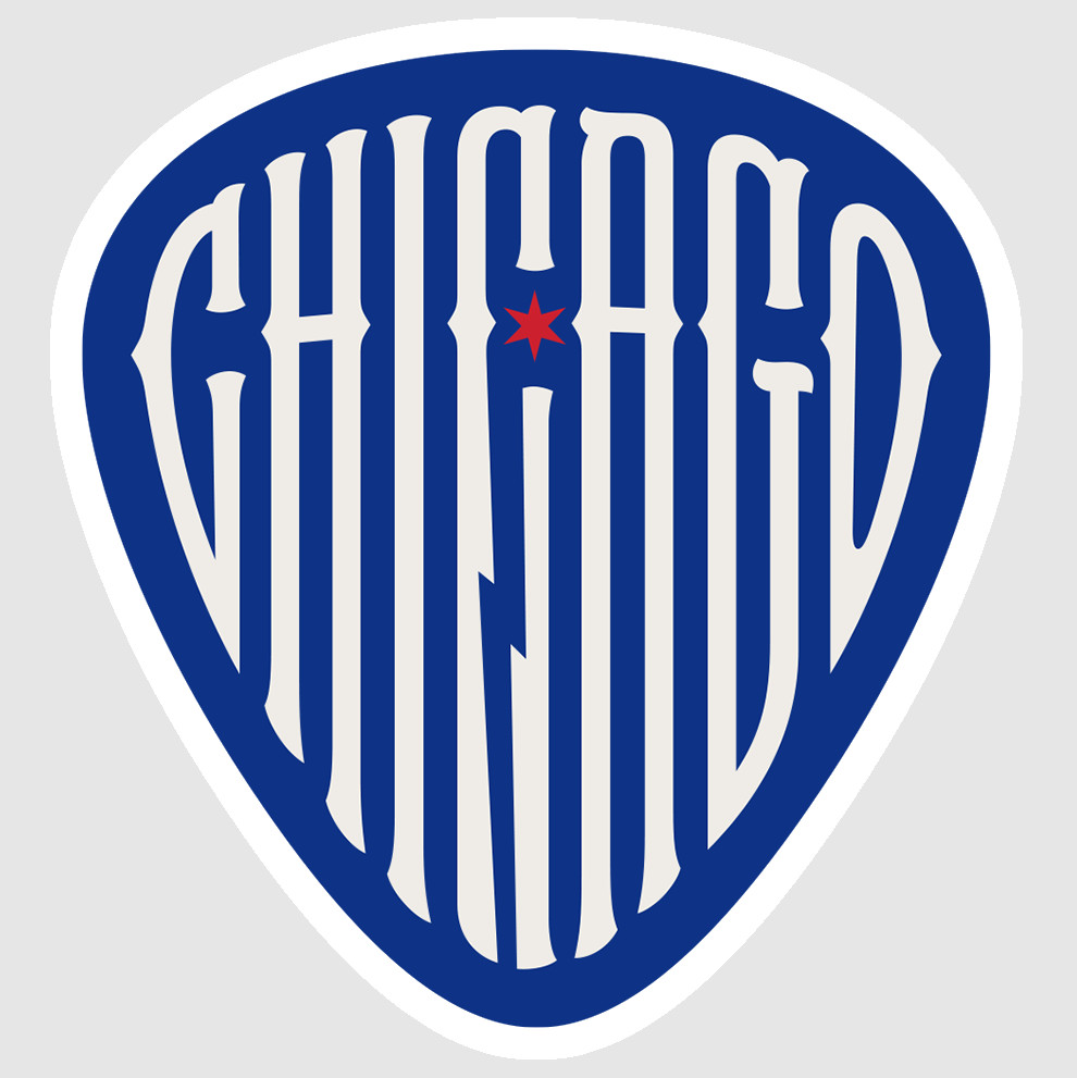 Chicago North Side Blue Red Baseball Weather Resistant Vinyl Sticker/Decal 16
