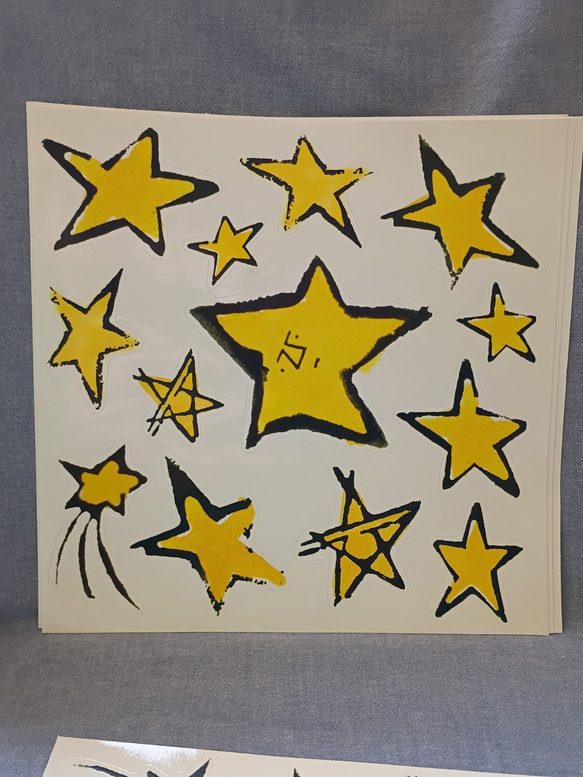 MUDPUPPY & Andy Warhol "So Many Stars" Wall Decals, Glow in The Dark,