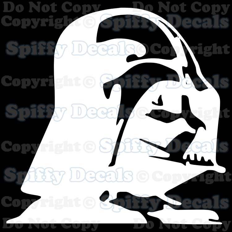 DARTH VADER HELMET STAR WARS YODA Anakin Vinyl Wall Decal Decor Art Sticker