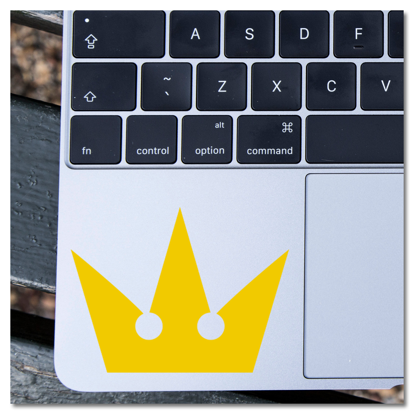 6" Video Game Kingdom Hearts Crown Vinyl Decal Sticker