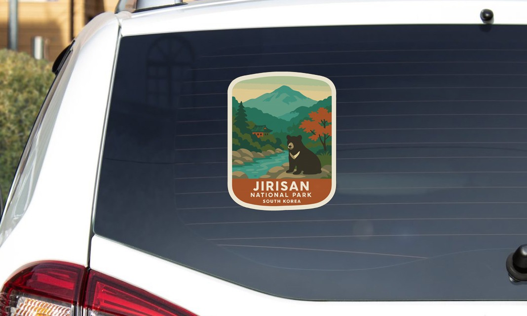 Jirisan South Korea National Park Sticker Decal Vinyl Die-Cut World