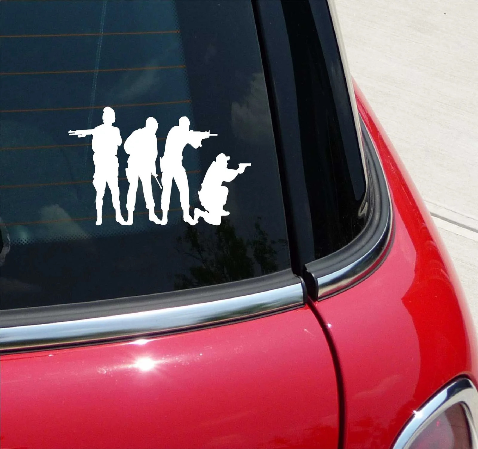 SWAT TEAM POLICE PROTECT POLICEMAN GRAPHIC DECAL STICKER ART CAR WALL DECOR