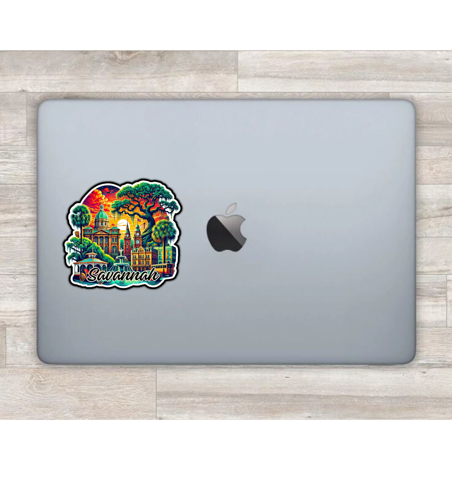 Savannah Georgia Fridge Magnet or Laptop Sticker