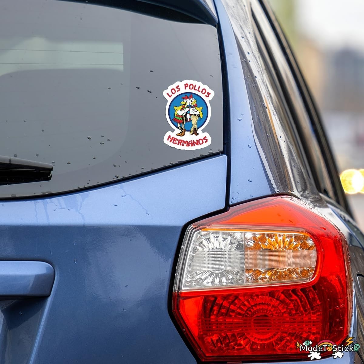Los Pollos Hermanos Pop Culture 2-Pack Vinyl Decal Sticker 4"x3"