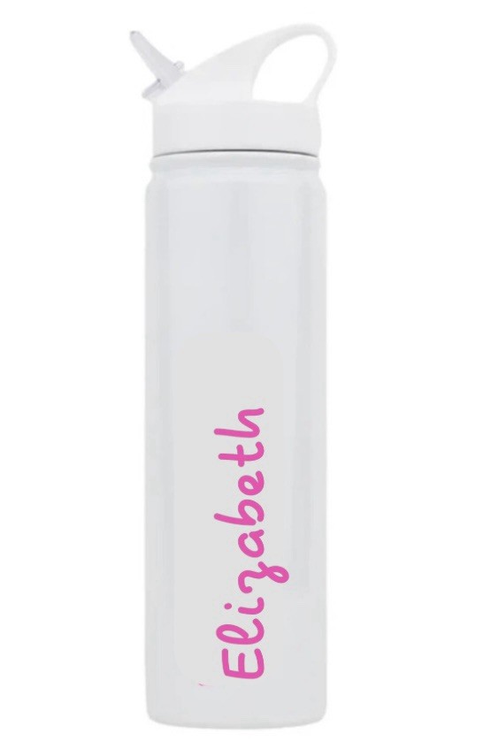 Custom Love Island Water Bottle Vinyl Font Decal – Customize and Pick Your Color