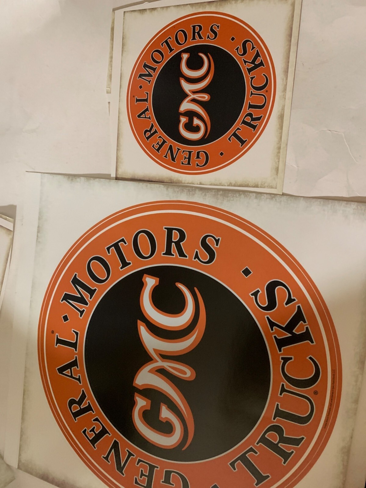 Chevrolet Corvette & GMC Removable Peel & Stick Wall Art Set Of 3 – 10.75"