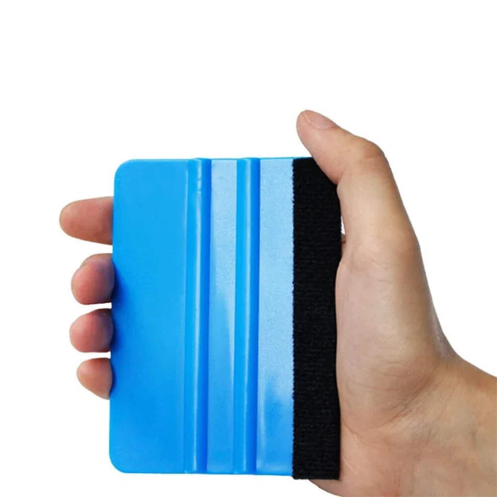 5Pcs Car Stickers Film Install Squeegee Vinyl Carbon Fiber Scraper with Felt Squ
