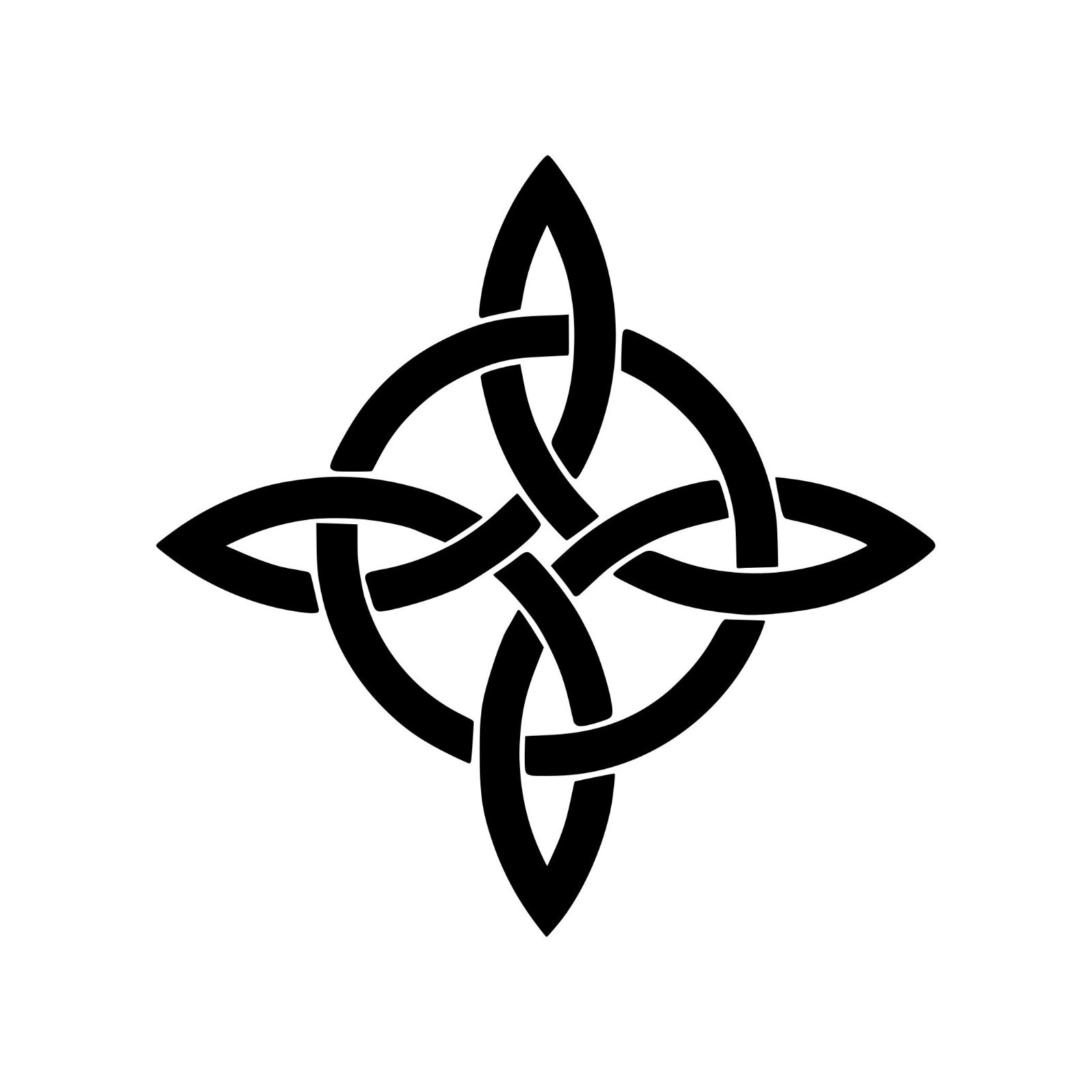 Witches Knot Vinyl Decal Wiccan Symbol Protection Witch's Charm Die Cut Sticker