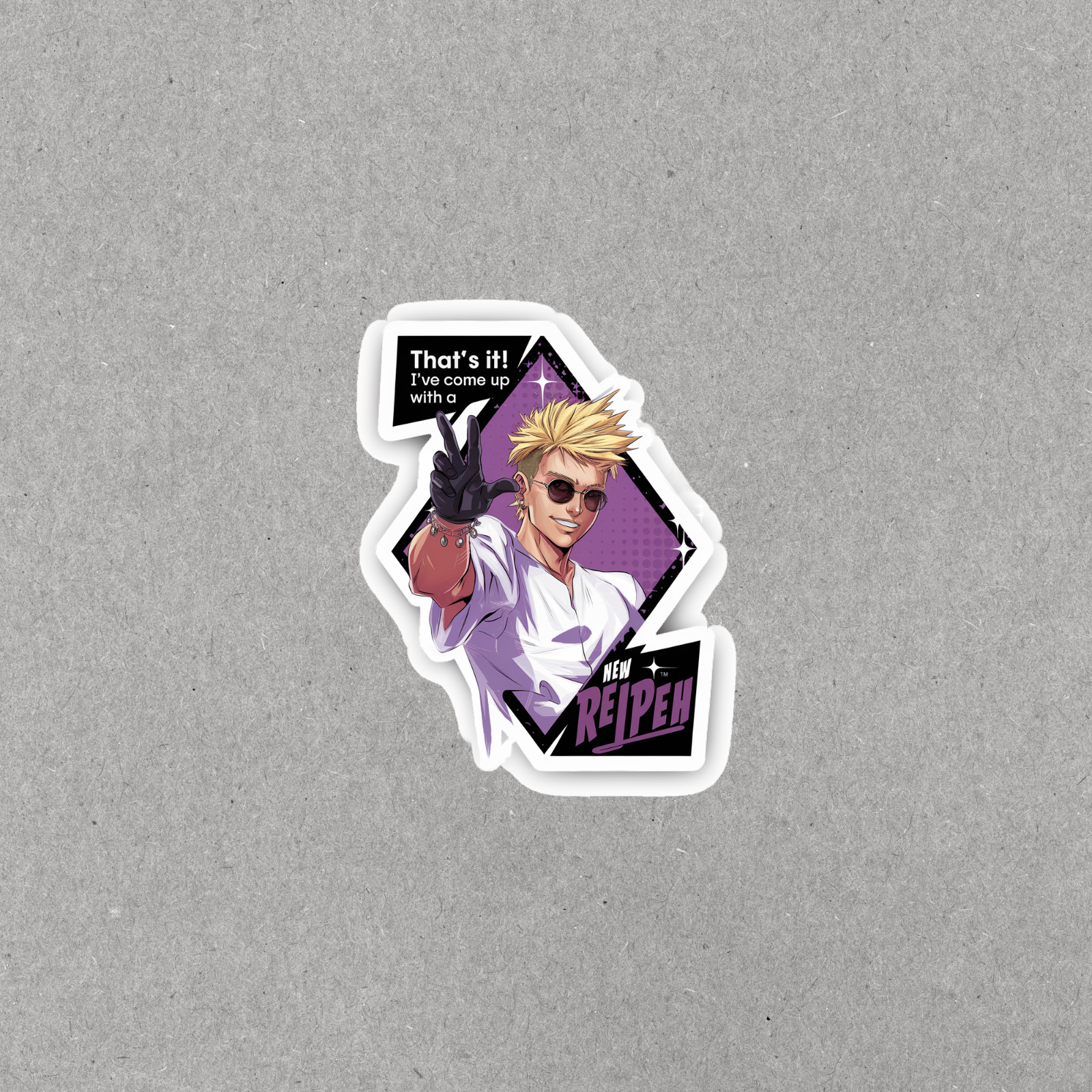 That's it! I've come up with a New Recipeh Sticker – Final Fantasy #6063