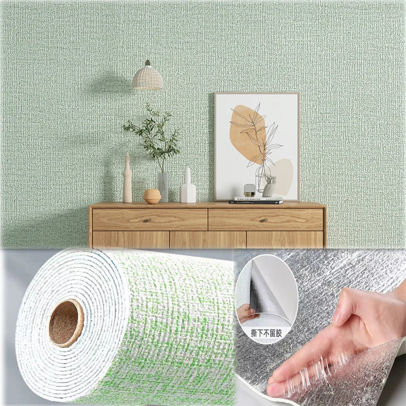 3D Wall Sticker Wallpaper Self-Adhesive Waterproof Wall Covering Panel for Livin