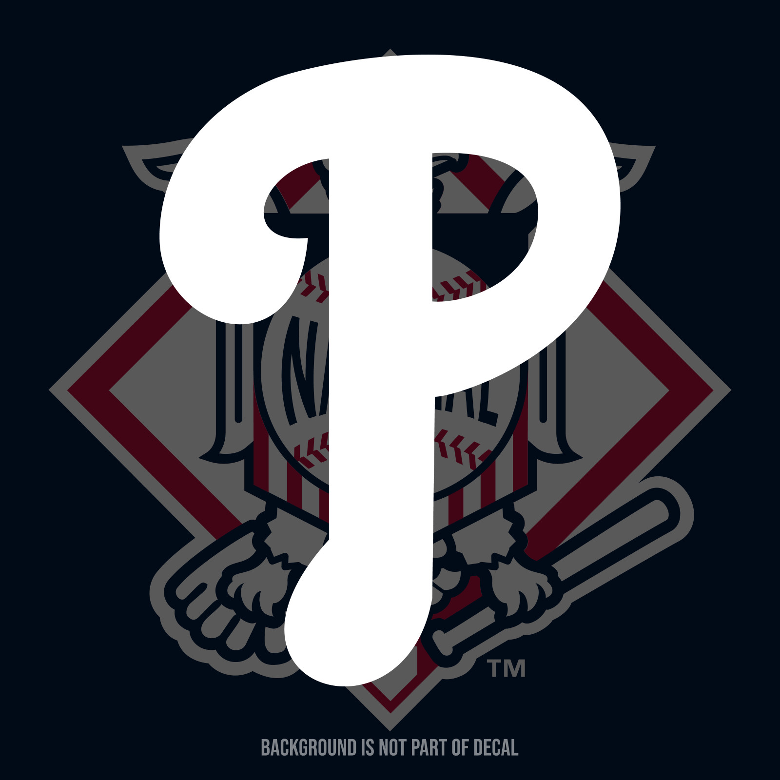 Philadelphia Phillies Vinyl Decal Sticker