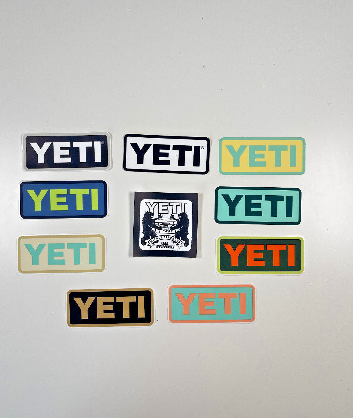 Authentic YETI Decals / Stickers – BRAND NEW – Pick your own colors!