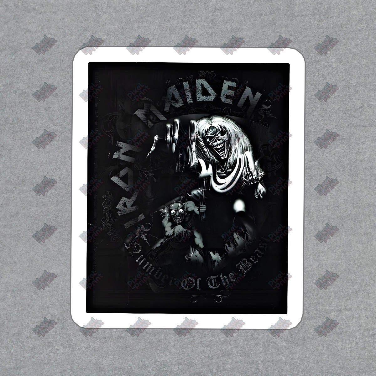 Iron Maiden Number of the Beast Vinyl Sticker Decal Metal Music #820418