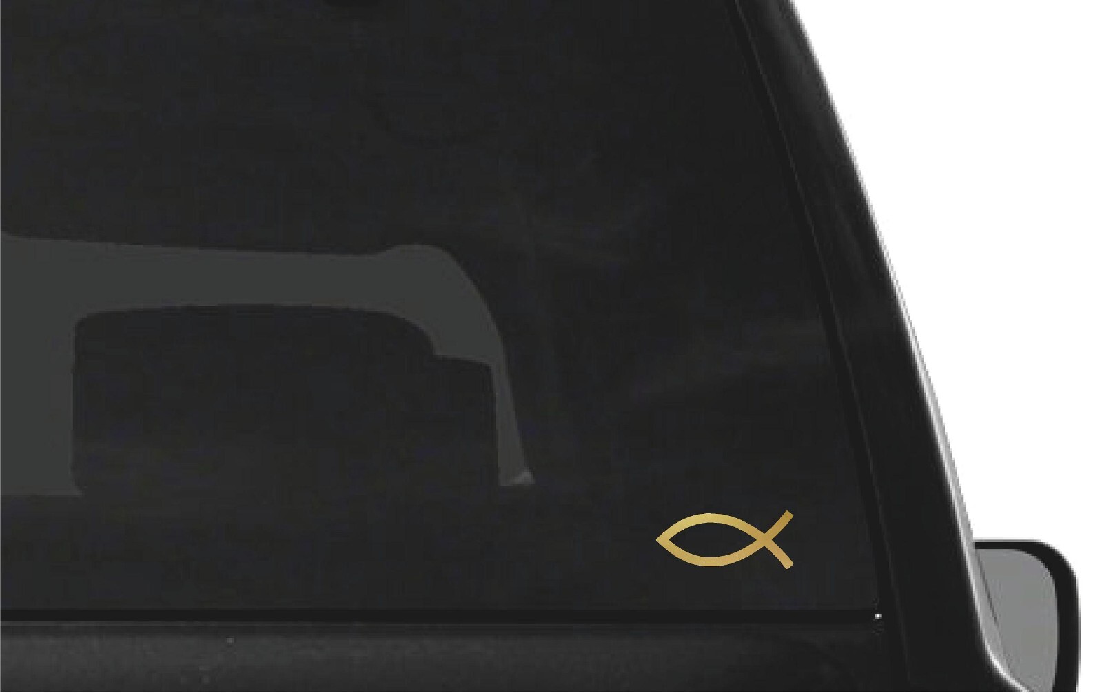 Jesus Fish Decal Jesus Sticker Christian Fish Symbol Car Sticker