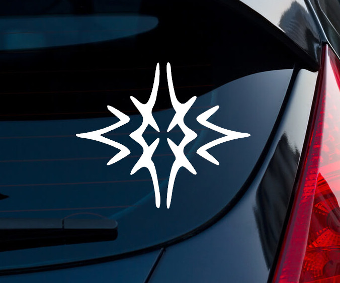 Crest of Blaiddyd Fire Emblem 16 Indoor Outdoor Matte White Vinyl Decal 3"x2.5"