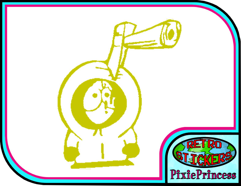 South Park Kenny Funny F Vinyl Sticker Killed Poster Room Wall Window Cartoon