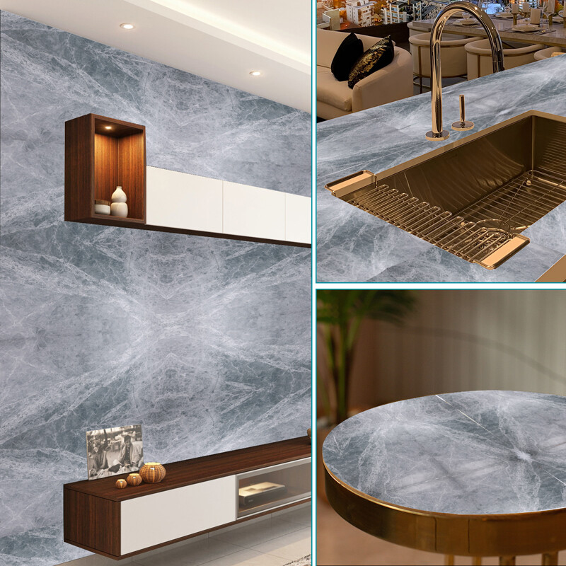 Marble Contact Paper Self Adhesive Peel & Stick Wallpaper PVC Kitchen Countertop