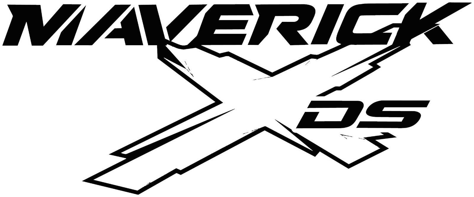 CAN-AM MAVERICK DS Vinyl Die-Cut Decals Buy 1 Get 1 Free