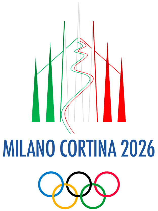 Milano Cortina 2026 Olympics Vinyl Die Cut Sticker