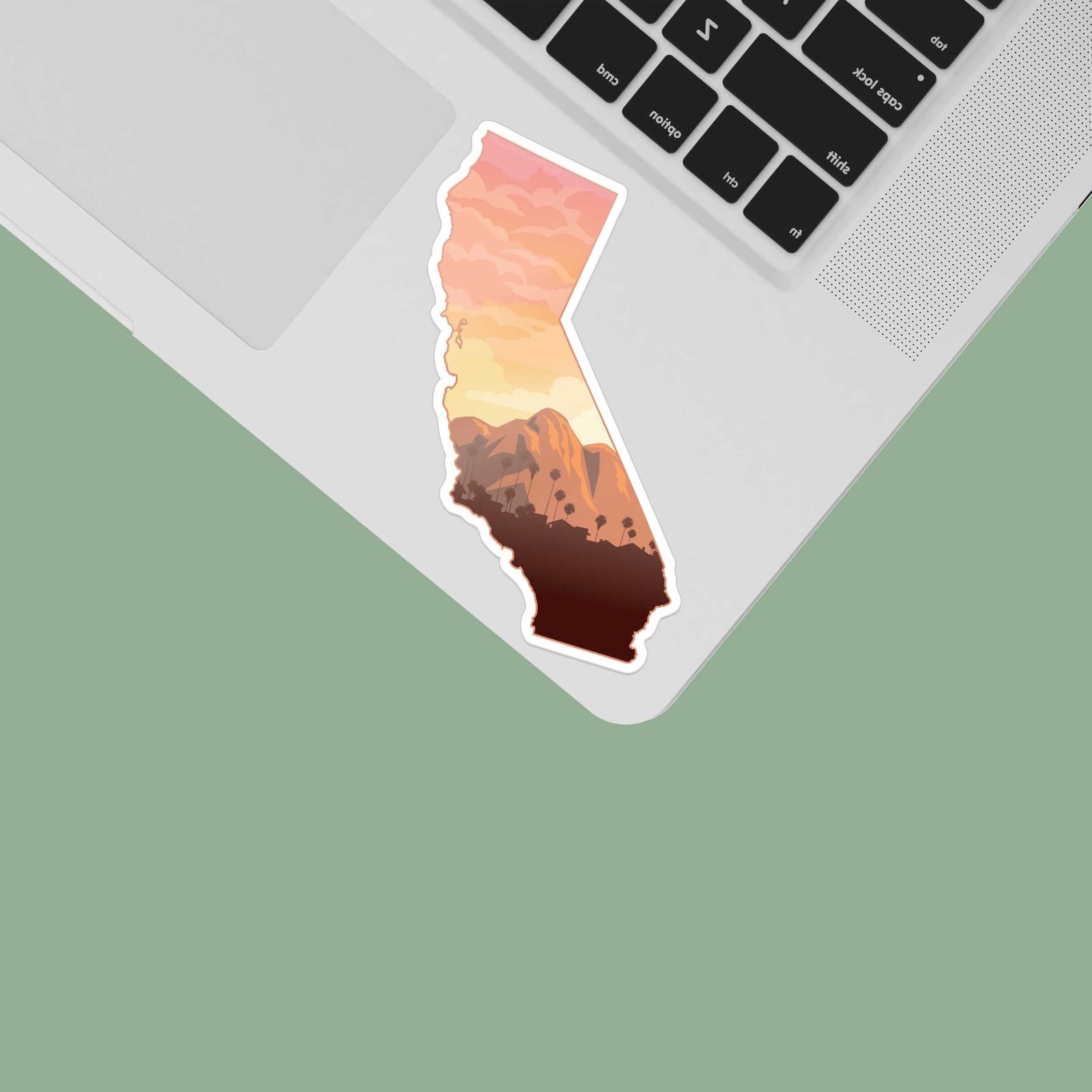 Southern California Sunset Sticker