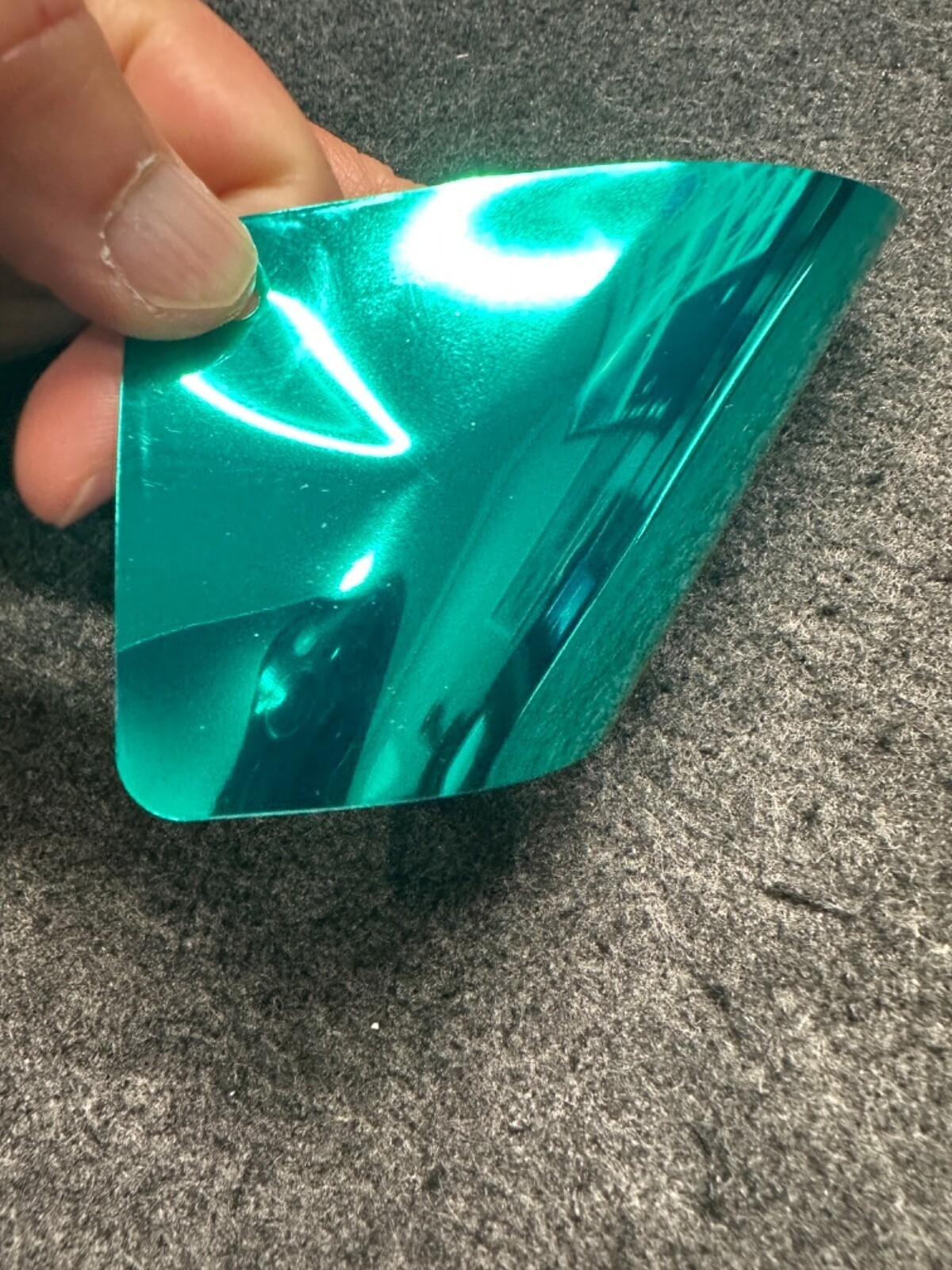 Tesla Cybertruck DIY Full Vinyl Wrap Color Change Gloss Mirror Chrome Lake Blue