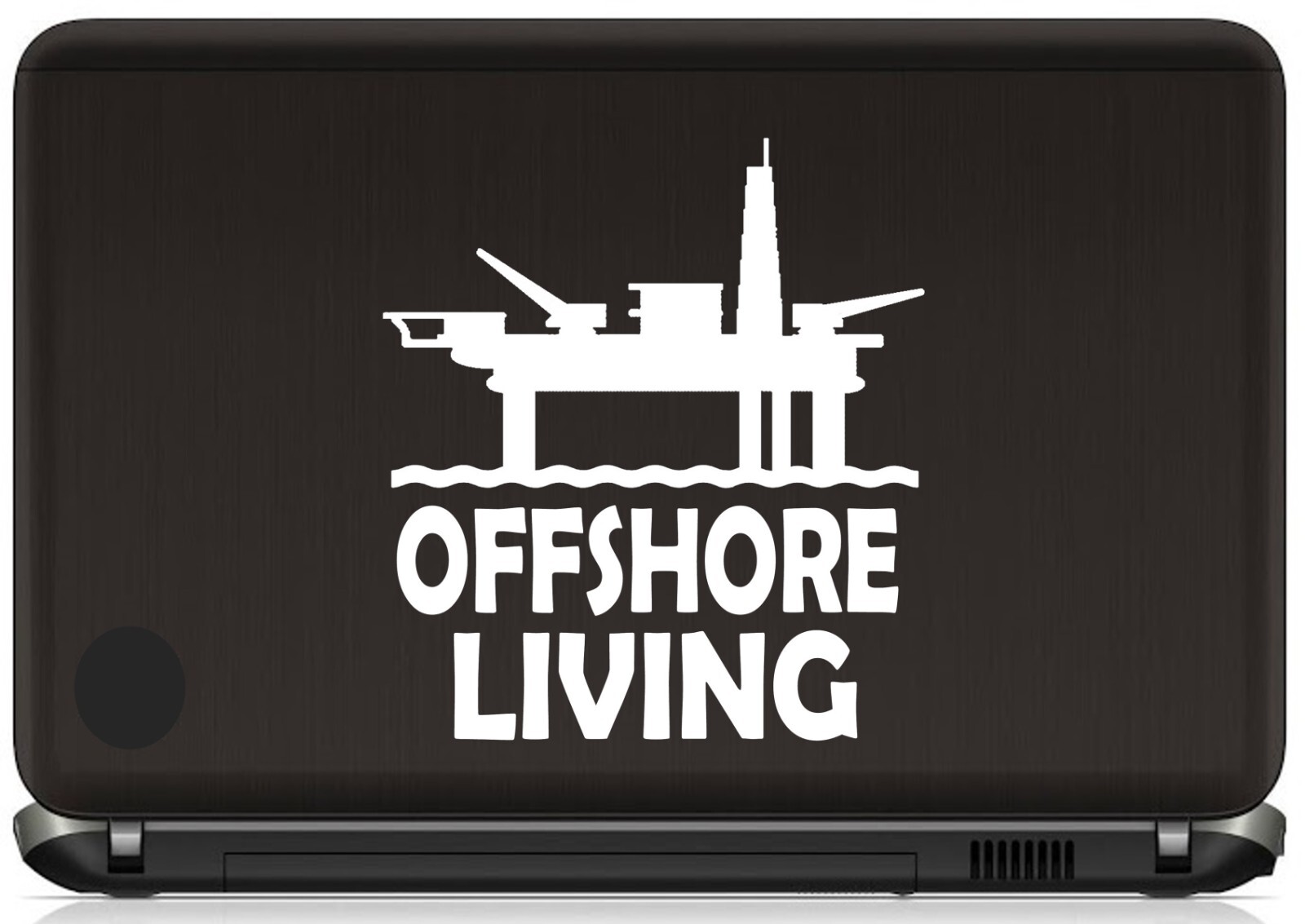 Offshore Living Oil Rig Oilfield Decal Sticker Welder HAT Pump sup Jack E1067